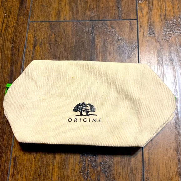 Origins Small Canvas Cosmetics Bag - Picture 1 of 4